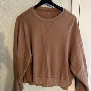 SO Tan Waffle Knit Top